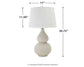 Saffi Ceramic Table Lamp (1/CN)