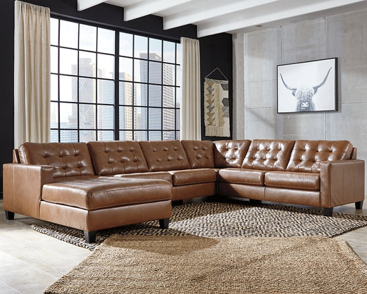 Baskove 4-Piece Sectional with Chaise