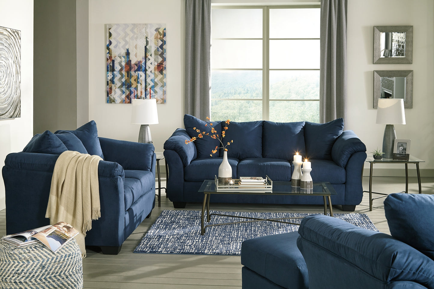 Darcy Sofa, Loveseat, Chair and Ottoman