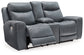 Mindanao PWR REC Loveseat/CON/ADJ HDRST