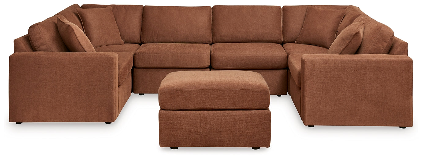 Modmax 6-Piece Sectional with Ottoman