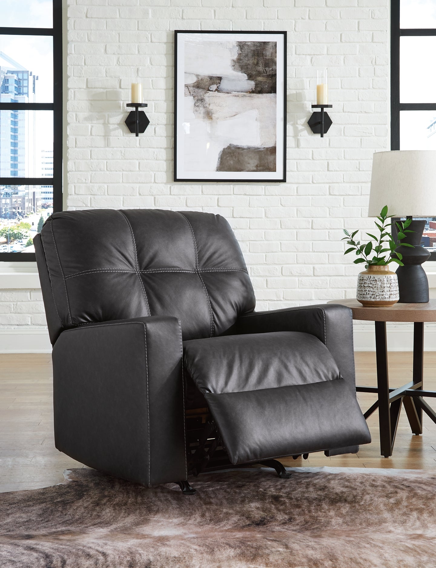 Barlin Mills Sofa, Loveseat and Recliner