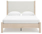 Cadmori  Upholstered Panel Bed