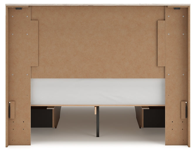 Lawroy  Panel Bed With Storage