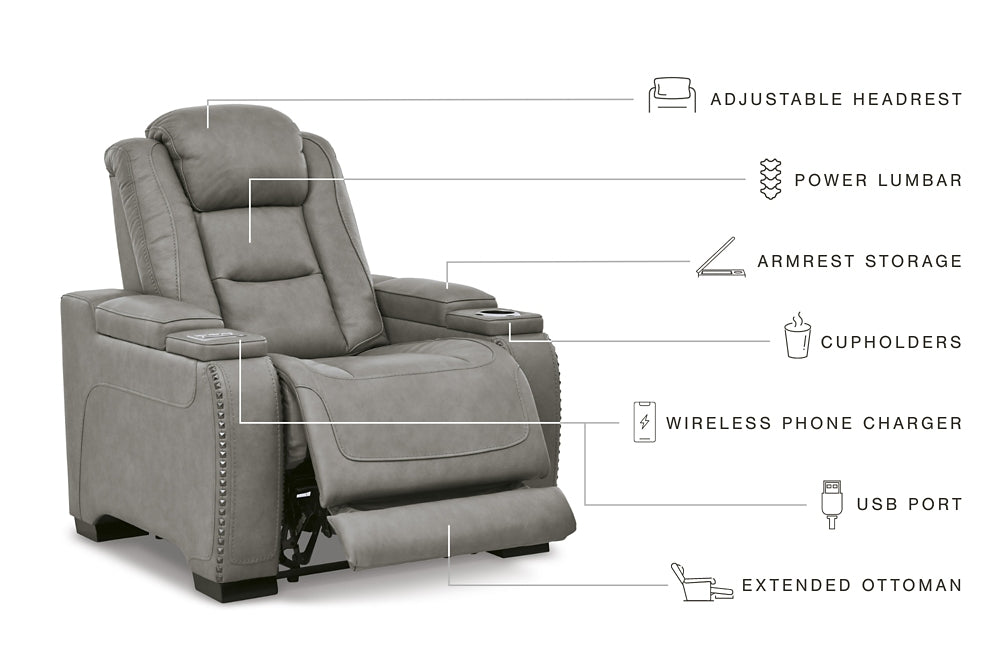 The Man-Den Sofa, Loveseat and Recliner