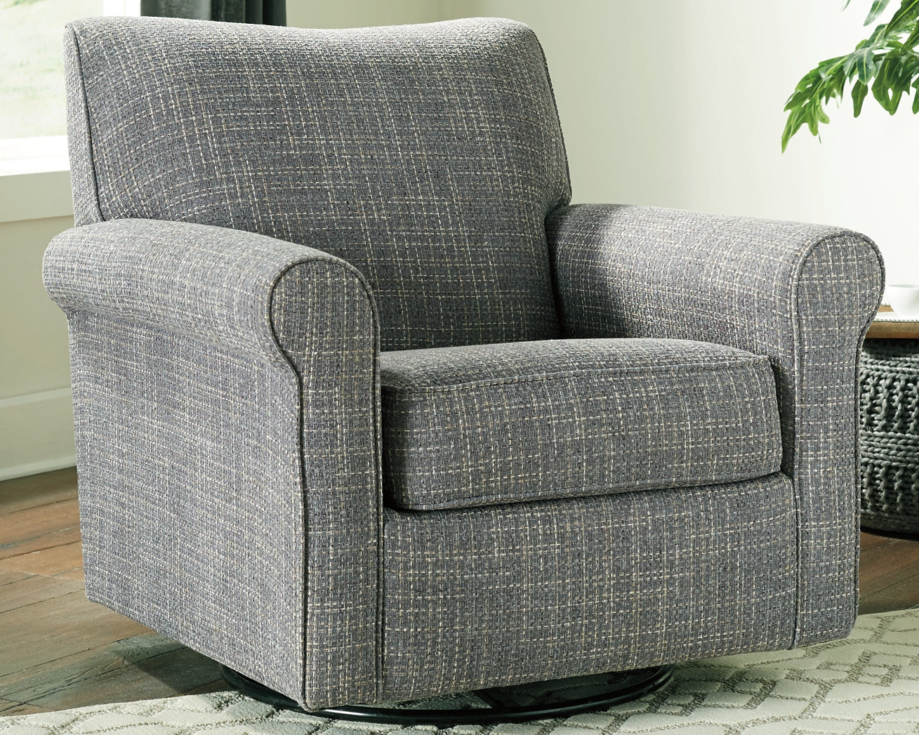 Renley Swivel Glider Accent Chair