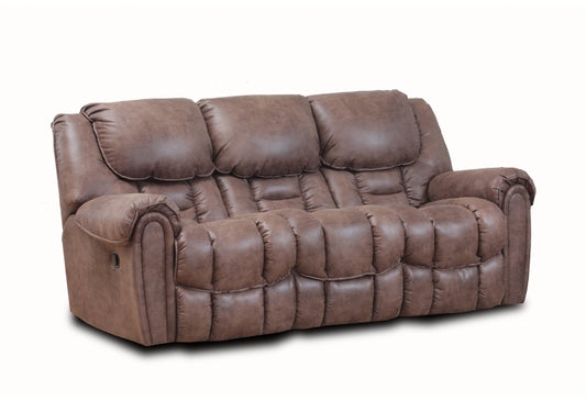 122 Dixie Reclining Sofa - Mocha