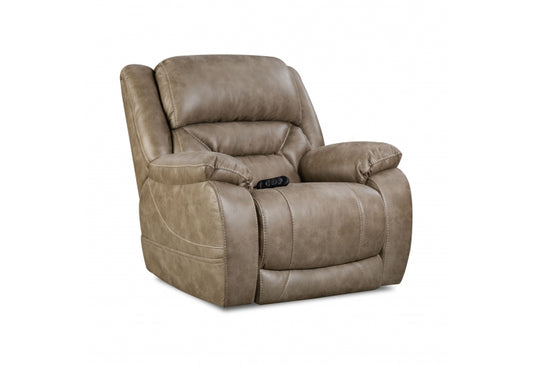 158 Enterprise Power Wall-Saver Recliner- Mushroom