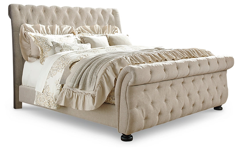 Willenburg  Upholstered Sleigh Bed