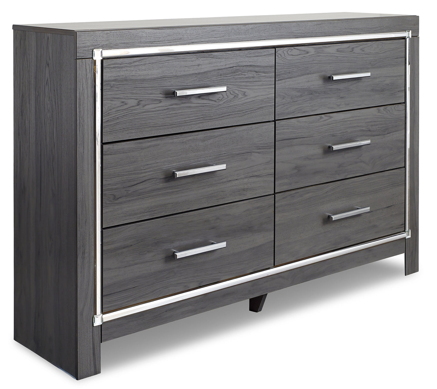 Lodanna Queen Panel Bed with 2 Storage Drawers with Dresser