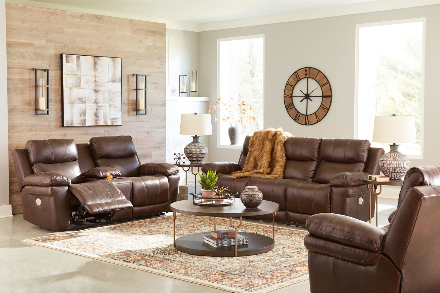 Edmar Sofa, Loveseat and Recliner