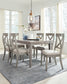 Parellen Dining Table and 6 Chairs