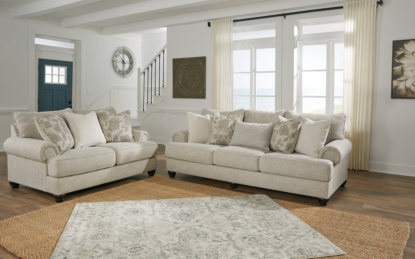 Asanti Sofa and Loveseat