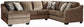 Graftin 3-Piece Sectional with Ottoman