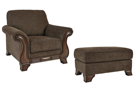 Miltonwood Chair and Ottoman