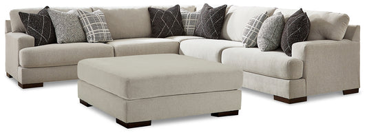 Artsie 3-Piece Sectional with Ottoman