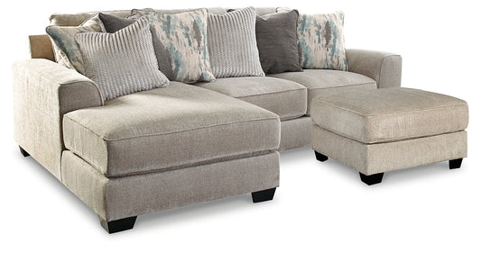 Ardsley 2-Piece Sectional with Ottoman